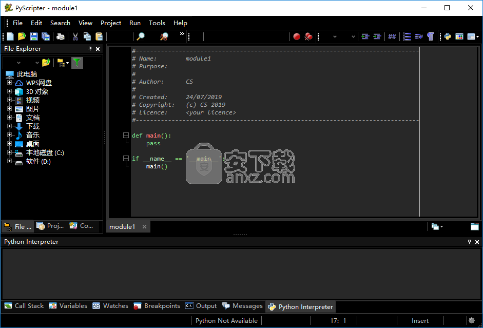 PyScripter(Python集成开发环境下载)