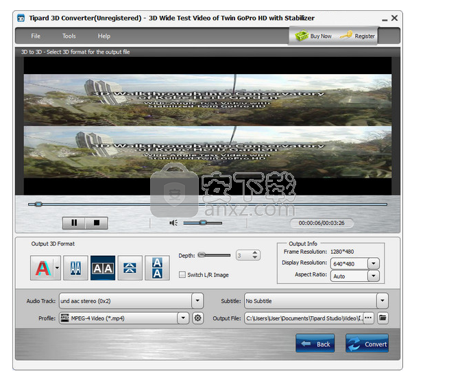 Tipard 3D Converter(3D视频转换器)