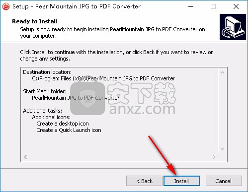 PearlMountain JPG to PDF Converter(JPG转PDF工具)