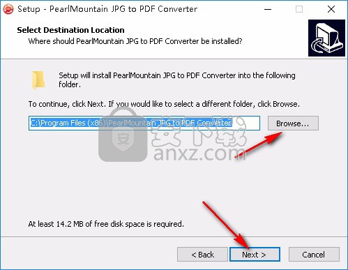 PearlMountain JPG to PDF Converter(JPG转PDF工具)