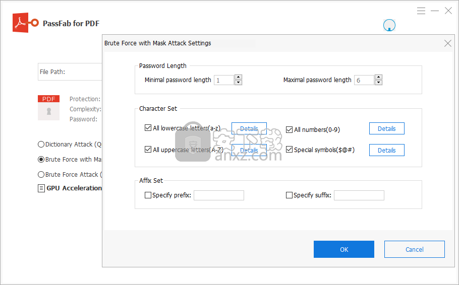 PassFab for PDF(PDF密码恢复工具)