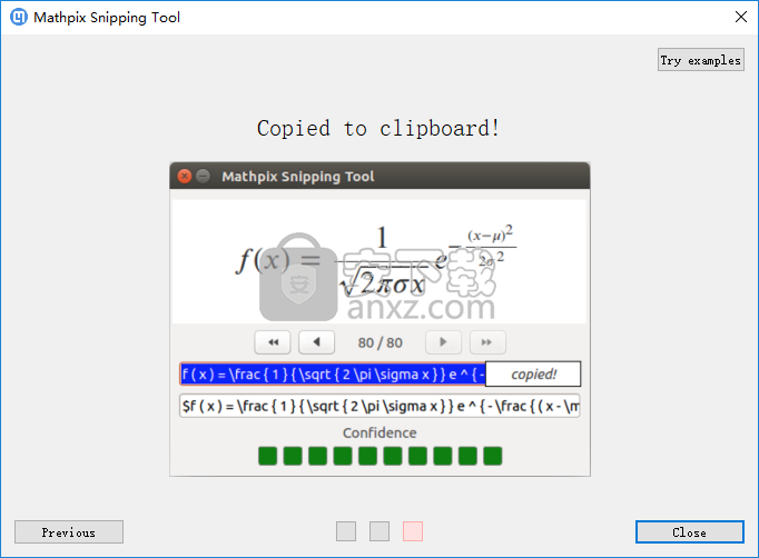 mathpix snipping tool(数学公式OCR图片识别软件)