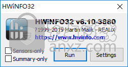 HWiNFO32(系统硬件信息检测工具)