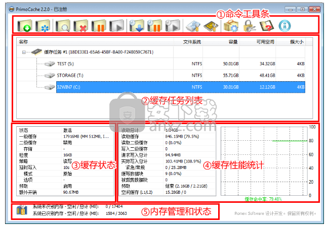 primocache(硬盘缓存增强软件)