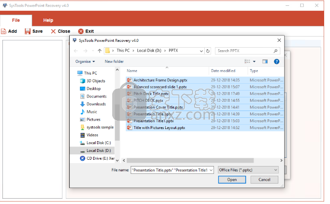 SysTools PowerPoint Recovery(PPTX恢复软件)