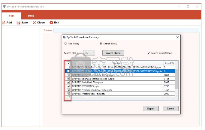 SysTools PowerPoint Recovery(PPTX恢复软件)