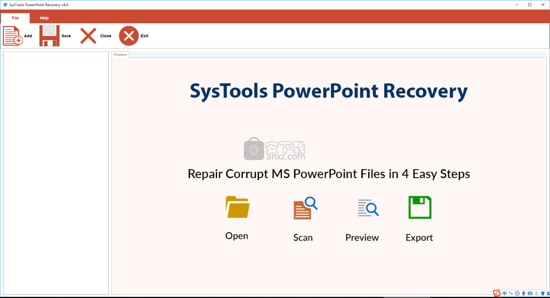 SysTools PowerPoint Recovery(PPTX恢复软件)