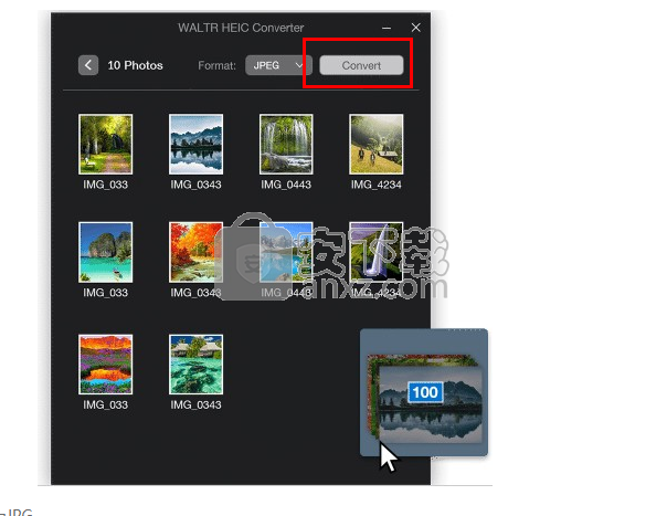 WALTR HEIC Converter(HEIC图片格式转换软件)