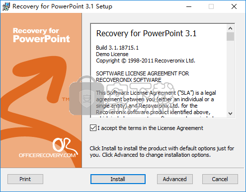 Recovery for PowerPoint(PPT文件恢复工具)