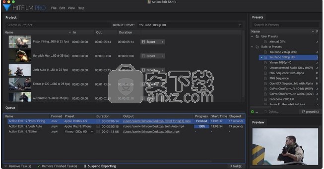 HitFilm Pro 2017汉化 64位
