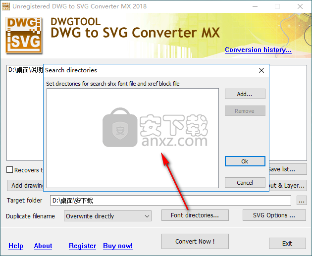 DWG to SVG Converter MX 2018(dwg转svg工具)