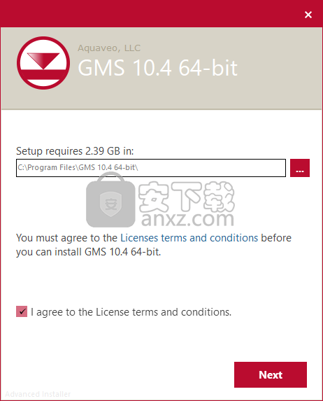 Aquaveo GMS Premium 10.4.5