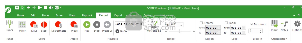 Forte 9 Premium(乐谱制作软件)