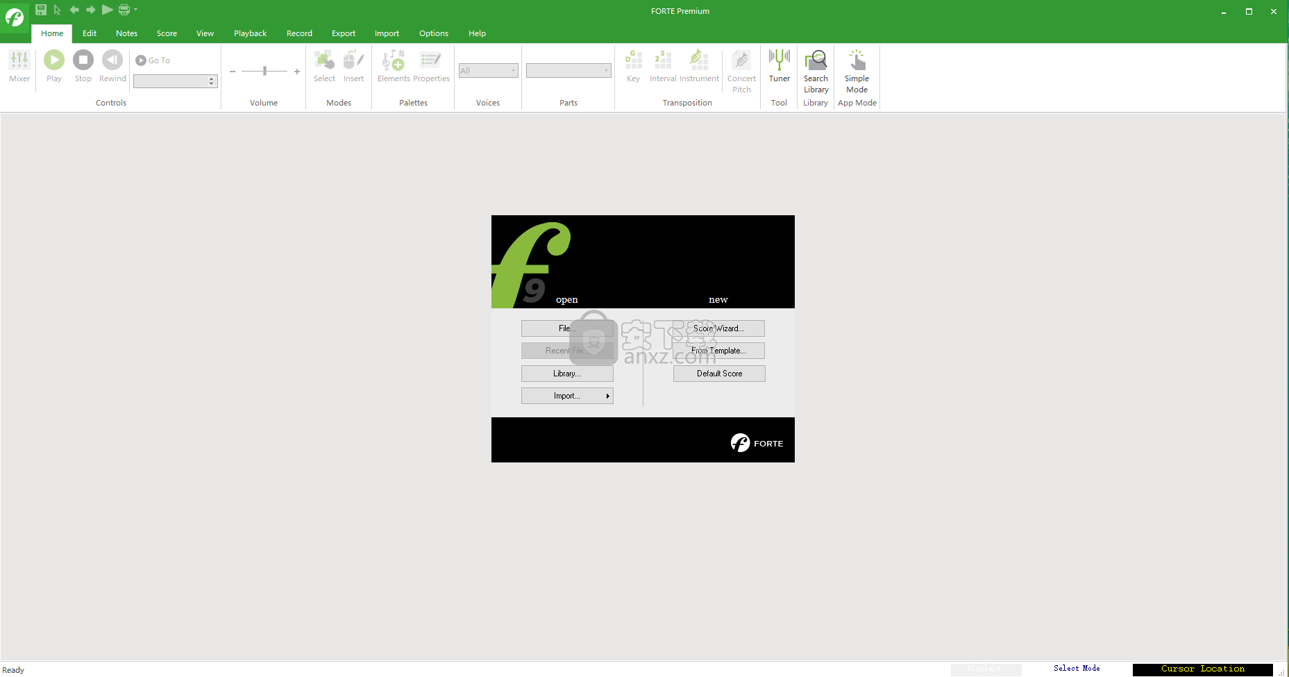 Forte 9 Premium(乐谱制作软件)