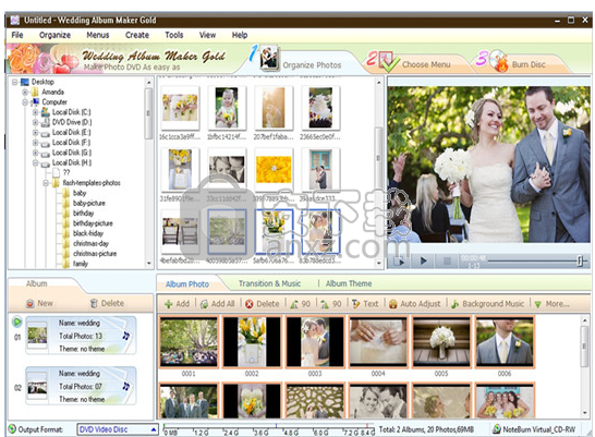 Wedding Album Maker Gold(婚礼视频制作软件)