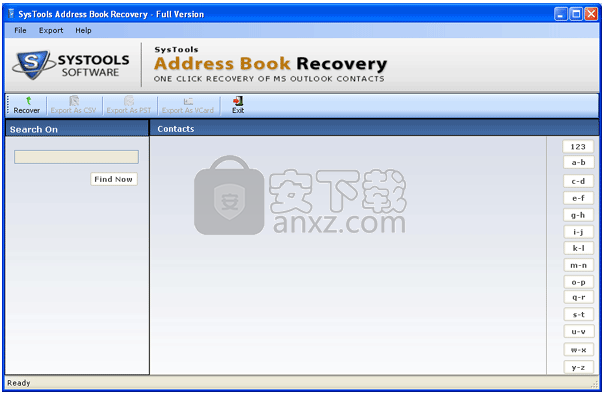 SysTools Address Book Recovery(通讯簿恢复软件)