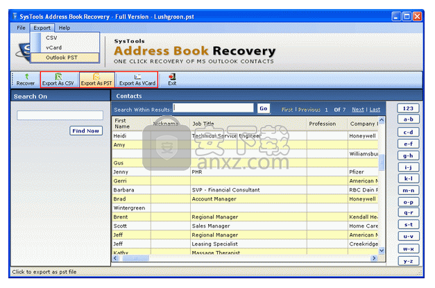 SysTools Address Book Recovery(通讯簿恢复软件)