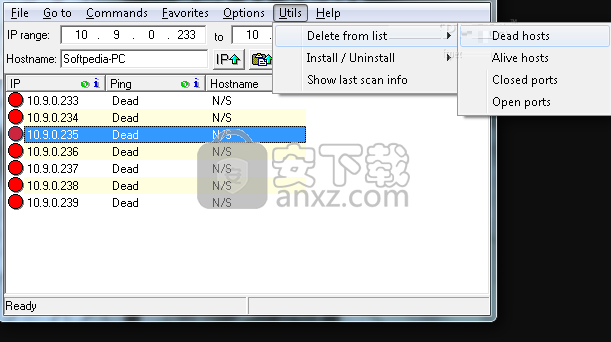 ip扫描工具(angry ip scanner)