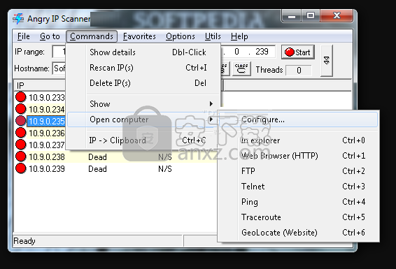 ip扫描工具(angry ip scanner)