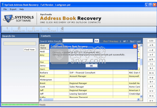 SysTools Address Book Recovery(通讯簿恢复软件)