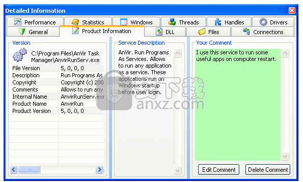 AnVir Task Manager free(任务管理器)
