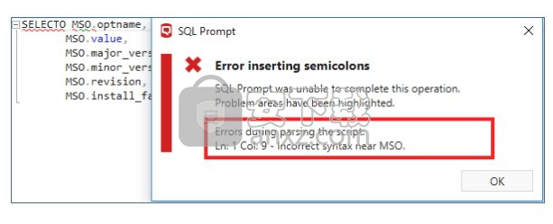 sql prompt 9