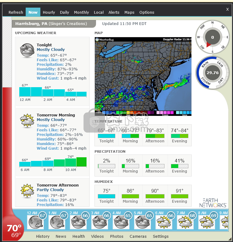 Weather Watcher Live(桌面气象站)