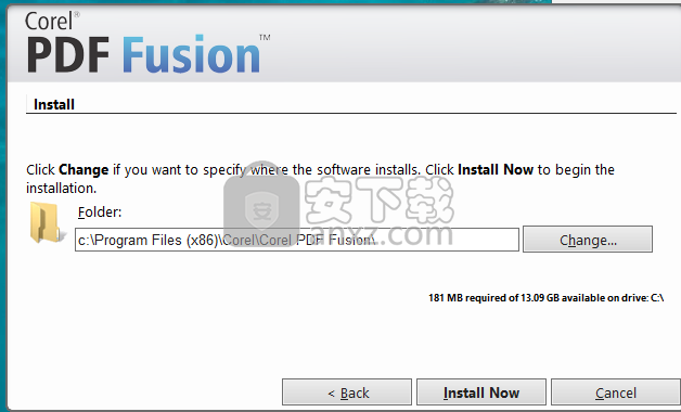 Corel PDF Fusion注册机