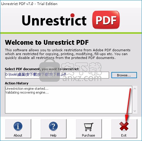 Unrestrict PDF(PDF密码删除软件)