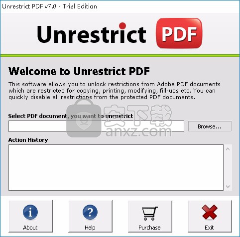 Unrestrict PDF(PDF密码删除软件)