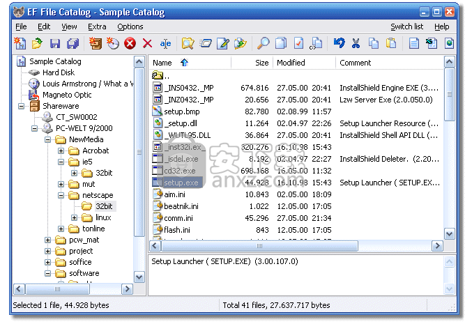 EF File Catalog(文件管理器)