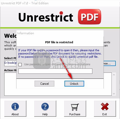 Unrestrict PDF(PDF密码删除软件)