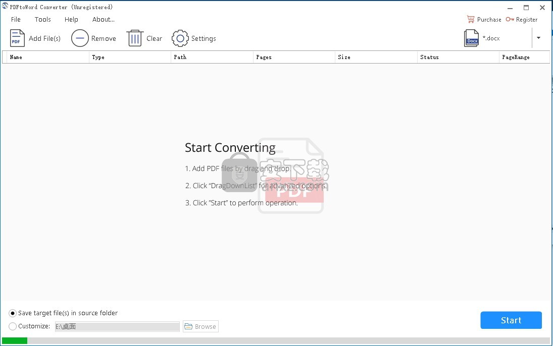 PDFtoWord Converter(pdf转word转换器)中文