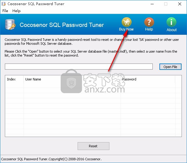  Cocosenor SQL Password Tuner(SQL密码恢复工具)