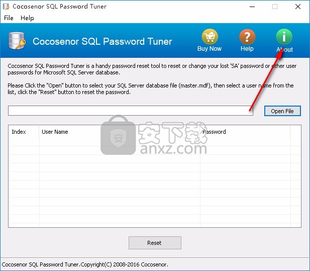  Cocosenor SQL Password Tuner(SQL密码恢复工具)