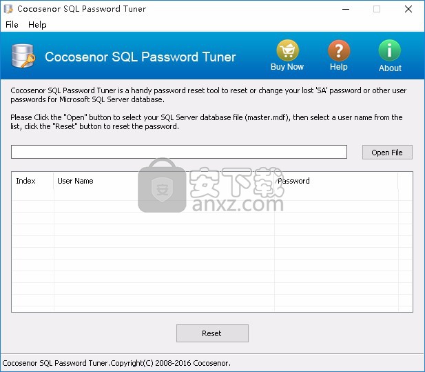  Cocosenor SQL Password Tuner(SQL密码恢复工具)