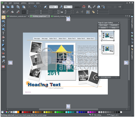 Xara Web Designer 16(网页设计软件)