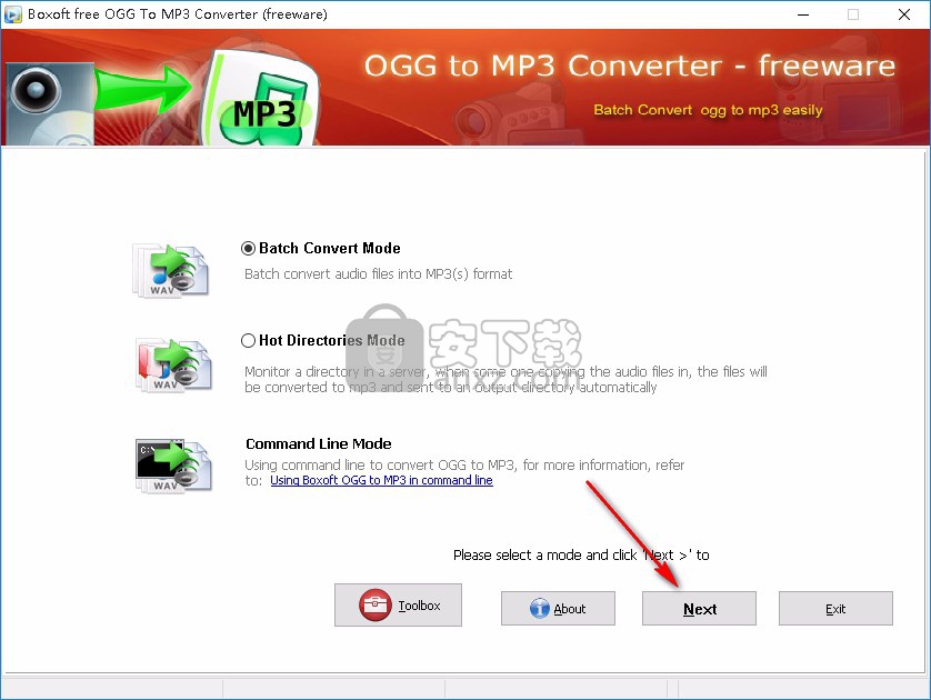 Boxoft OGG to MP3 Converter(OGG到MP3转换器)