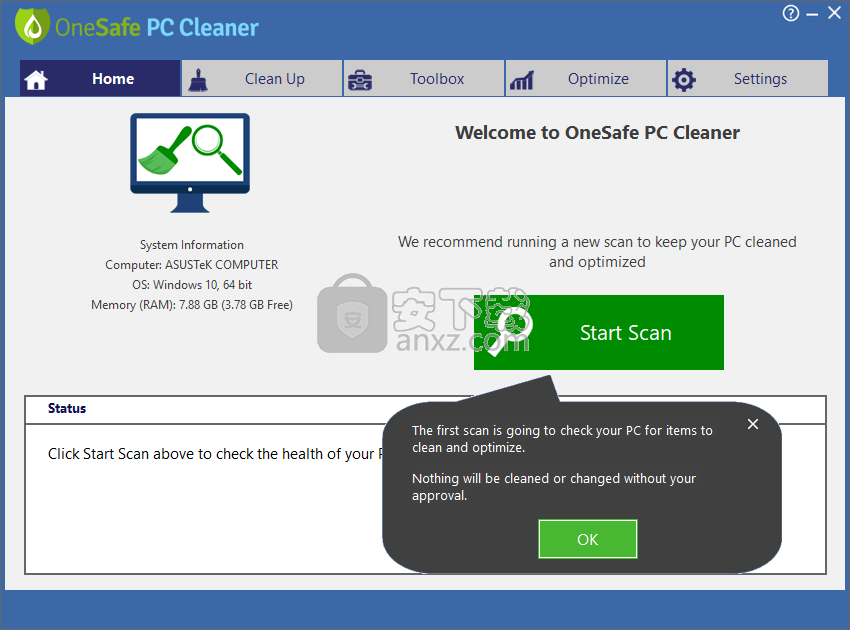 OneSafe PC Cleaner(系统清理软件)