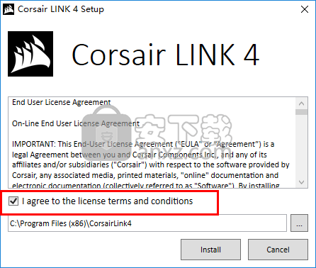 Corsair Link4(海盗船)