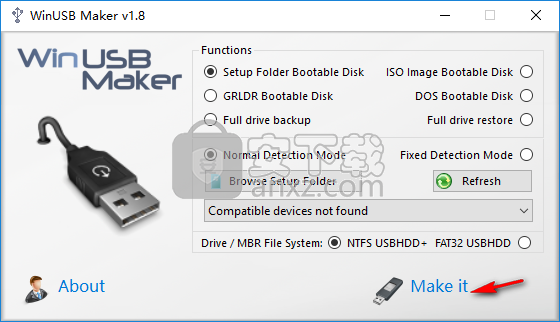 WinUSB Maker(启动盘制作工具)