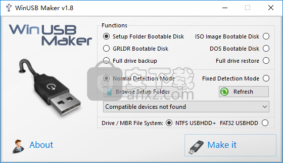 WinUSB Maker(启动盘制作工具)