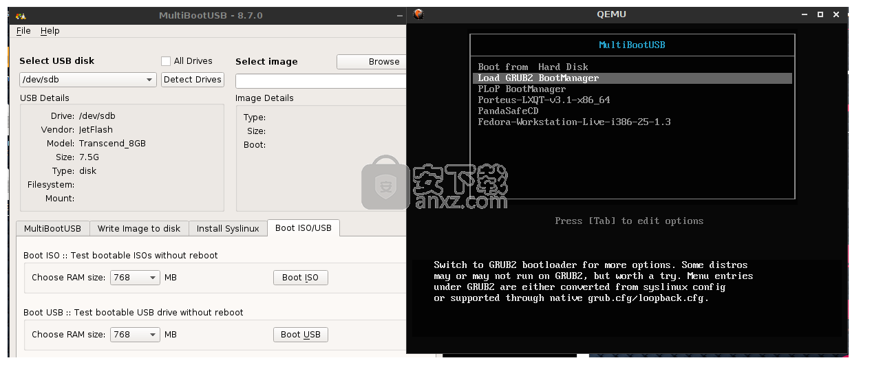 MultiBootUSB(linux系统u盘启动盘制作工具)