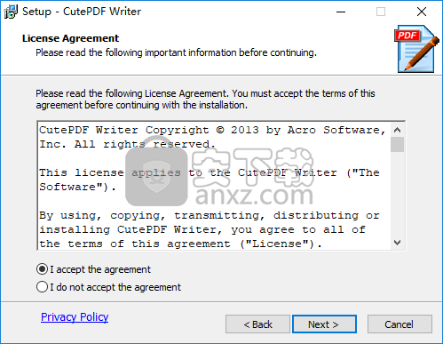 cutepdf writer(CutePDF虚拟打印机)