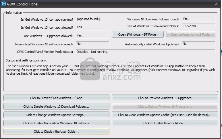 gwx control panel(阻止升级win10软件)