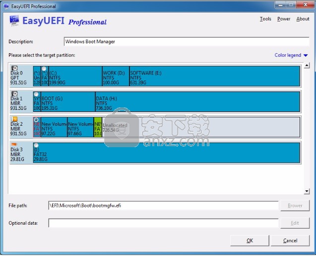 EasyUEFI Enterprise(EFI/UEFI启动项管理软件)