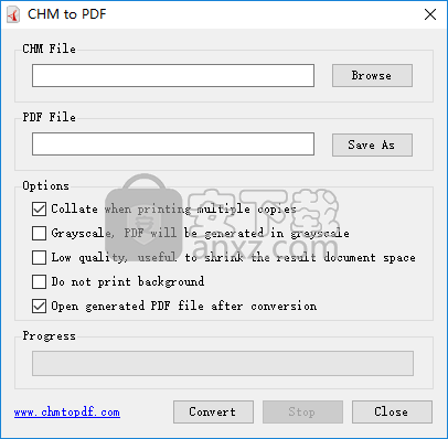 chm转pdf工具(Softany CHM to PDF Converter)