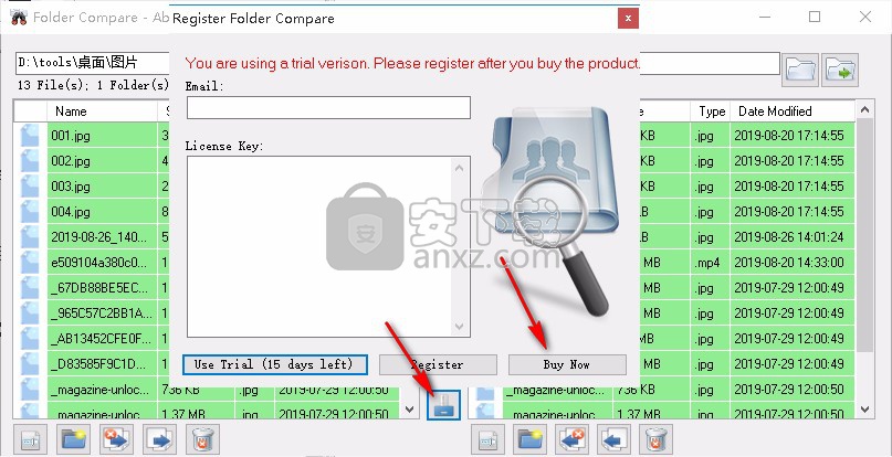 Abonsoft Folder Compare(文件比较工具)