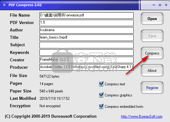 pdf compress(PDF压缩软件)