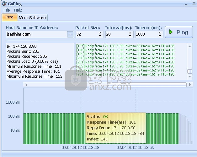 GoPing(图形化的ping测试工具)